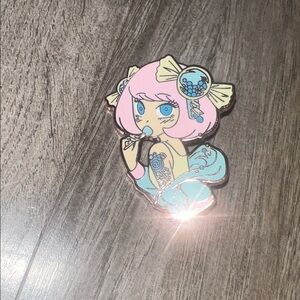 candy lolipop enamel girls pin cute